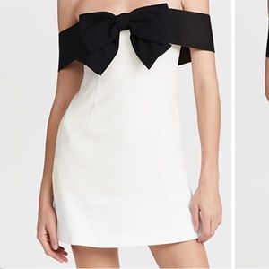 NWT Self Portrait Off Shoulder Bow Dress